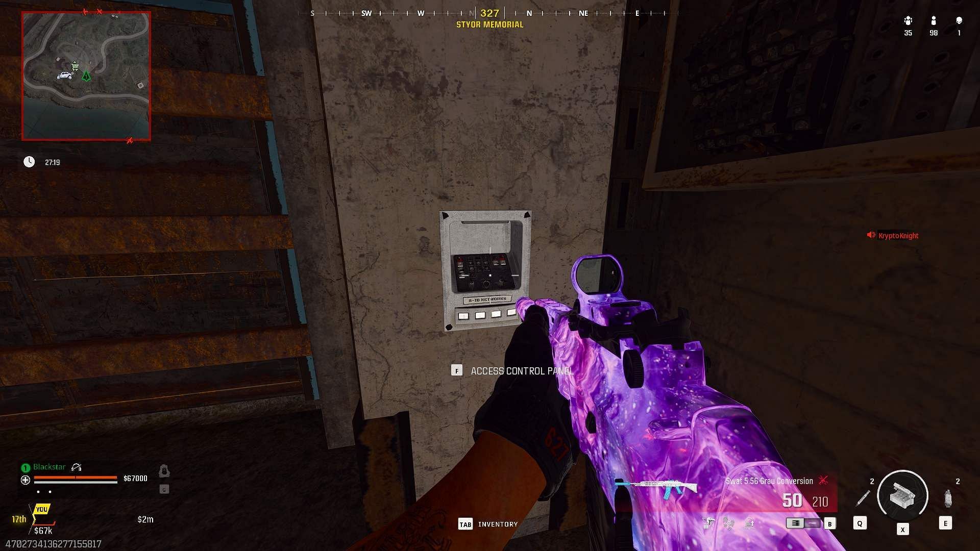 Type the bunker codes in the dial pad to access them (Image via Activision)